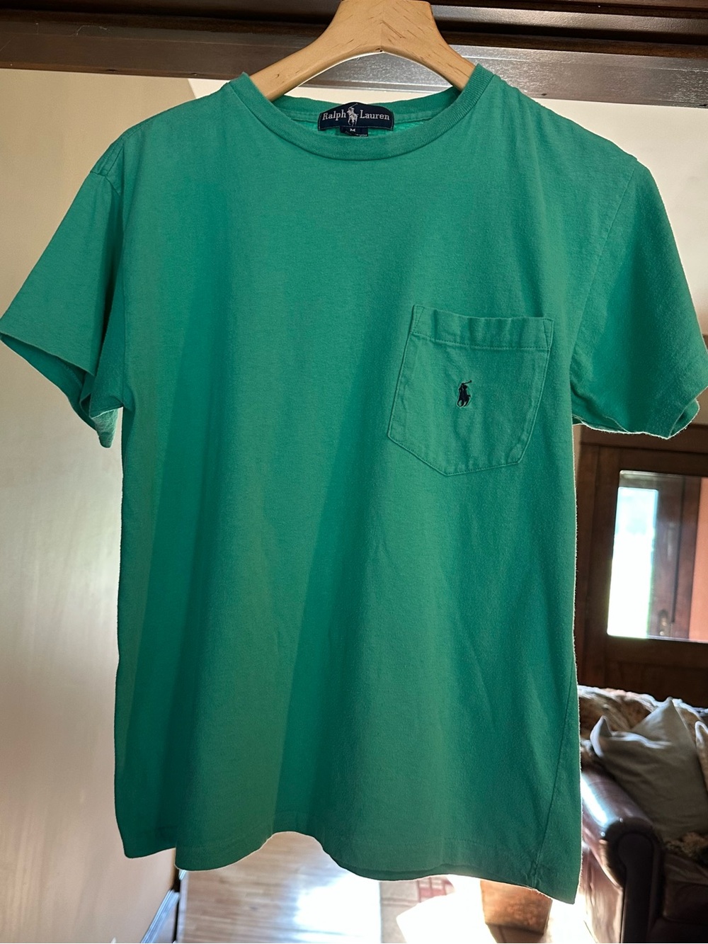 Polo Ralph Lauren Emerald Crew Neck Pocket Tee
